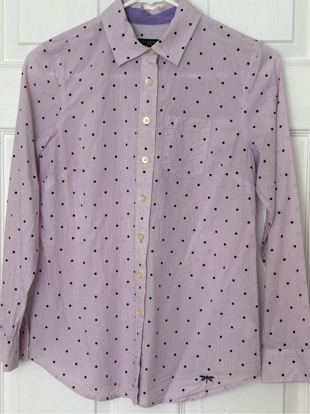 Talbots Career Cotton Button-down Shirt